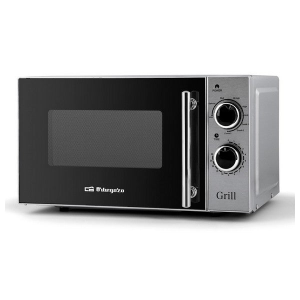 Mikrowelle mit Grill Orbegozo MIG2550 20 L 700W Silberfarben