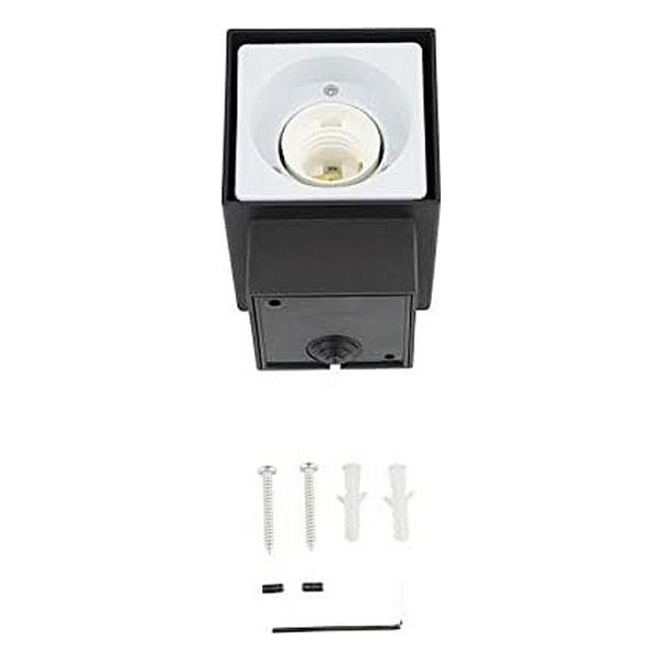 Wandleuchte Ledkia Domus Schwarz 40 W