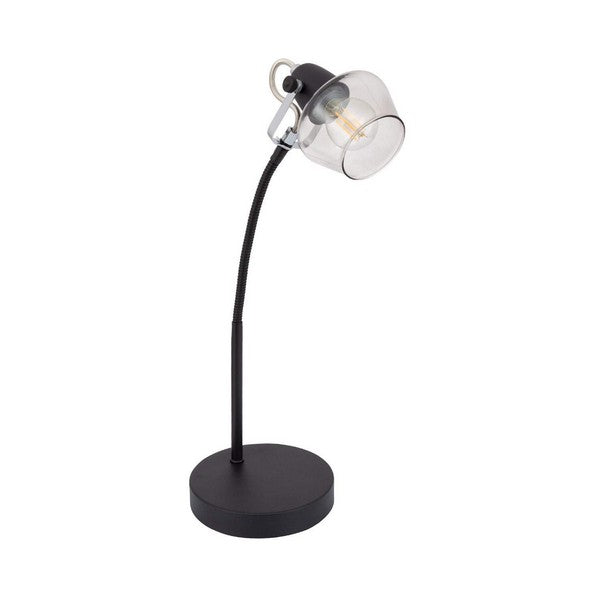 Tischlampe Ledkia Sipi Schwarz Aluminium Kristall E14 25 W