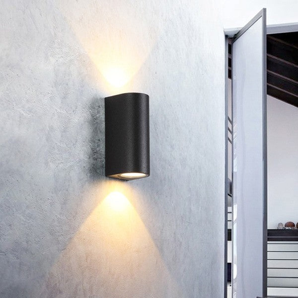 Wandleuchte Ledkia Big Gala Schwarz 50 W