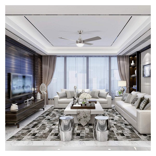 Deckenventilator mit Lampe Ledkia Navy 60W Nickel A++