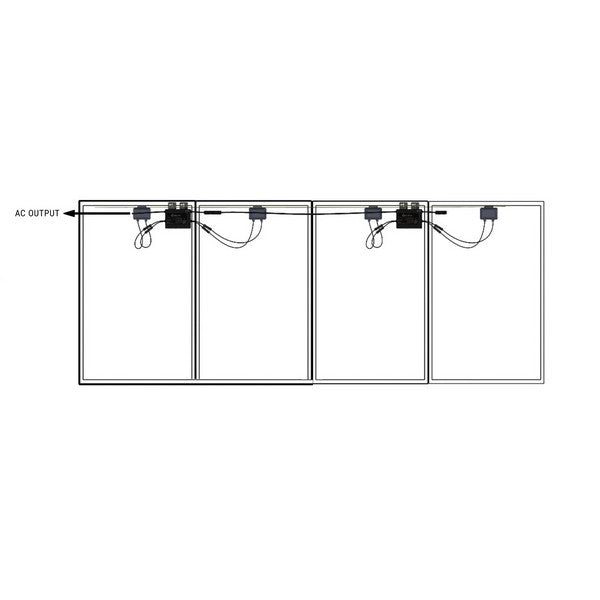 Solar-Wechselrichter Ledkia 600 W 230 V