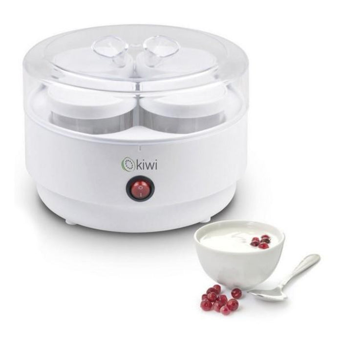 Jogurtzubereiter Kiwi KYM-7207 180 ml 10W Weiß