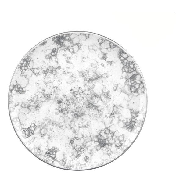 Teller Gourmet Porzellan Schwarz/Weiß (17,2 x 2 cm)