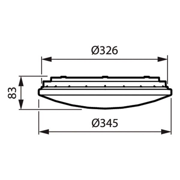 Decke Philips Ledinaire LED A+ 1700 Lm 18,5 W (Warmes Weiß 3000K)