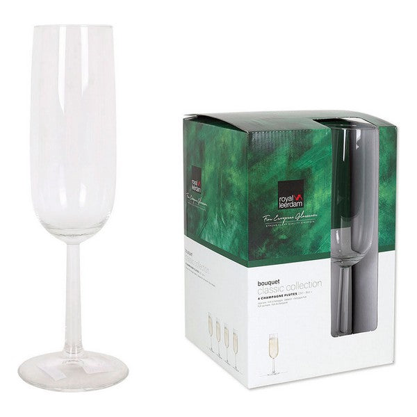 Gläsersatz Royal Leerdam BOUQUET Classic Collection champagne (4 uds) (5 x 22 cm)