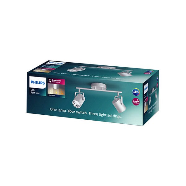 Deckenlampe Philips Byre 2 Aluminium 860 Lm 8,6 W (188x420x120 mm)