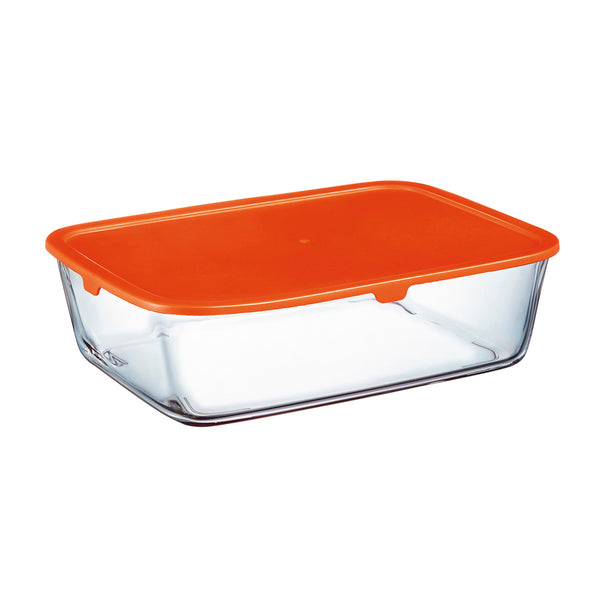 Lunchbox Arcopal Basics Kunststoff Kristall rechteckig