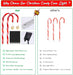 8 Stück Schneeflocken Zuckerstangen Lichterketten, Festive LED Lichterketten Weihnachtsweg Marker Weihnachtsbeleuchtung Außen Gartenstäbe Zuckerstange