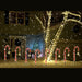 8 Stück Schneeflocken Zuckerstangen Lichterketten, Festive LED Lichterketten Weihnachtsweg Marker Weihnachtsbeleuchtung Außen Gartenstäbe Zuckerstange