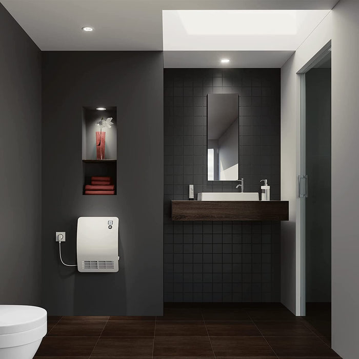 AEG Heizlüfter VH Comfort, Heizlüfter energiesparend, 2000 W für ca. 25 m², LCD Display, Wochenzeitschaltuhr, 120 Min. Timer, Silent Mode, Bad