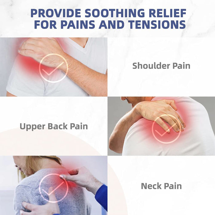 Kirschkernkissen Nacken und Schulter für Mikrowelle mit Duftaroma | Körnerkissen | Wärmekissen | Nackenkissen