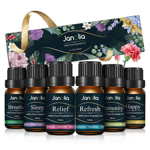 Ätherisches Öle Set, Upgrade-Paket,Reines Natürliche Duftöle Set für Diffuser Entspannung Schlaf verbessern