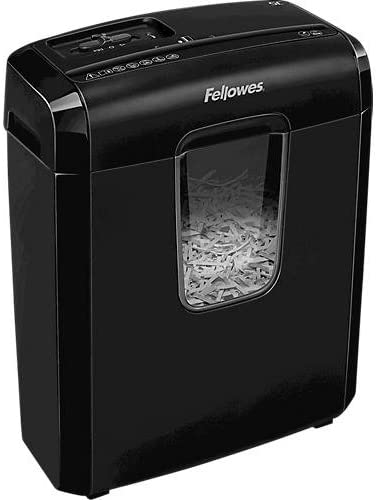 Aktenvernichter 6 Blatt Partikelschnitt (P4), Papierschredder für Zuhause, Powershred 6C, Schredder mit 11L Papierkorb und Sicherheitssperre