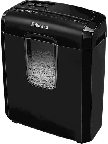 Aktenvernichter 6 Blatt Partikelschnitt (P4), Papierschredder für Zuhause, Powershred 6C, Schredder mit 11L Papierkorb und Sicherheitssperre