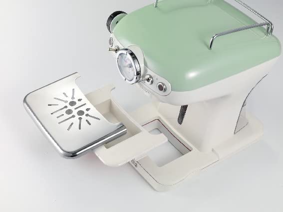 Ariete Caffè Espresso Vintage, Espressomaschine für gemahlenen Kaffee oder ESE Kapseln, Pastellgrün 