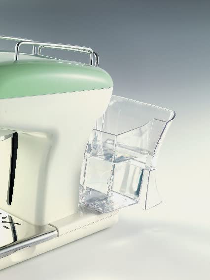 Ariete Caffè Espresso Vintage, Espressomaschine für gemahlenen Kaffee oder ESE Kapseln, Pastellgrün 