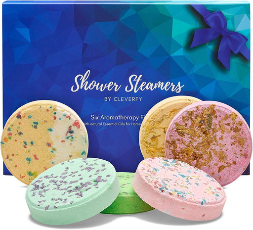 Aromatherapie Shower Steamers Set  6x Duschdampfer mit ätherischen Ölen zur Entspannung Großartiges Geschenk für Frauen oder Männer, für Mama
