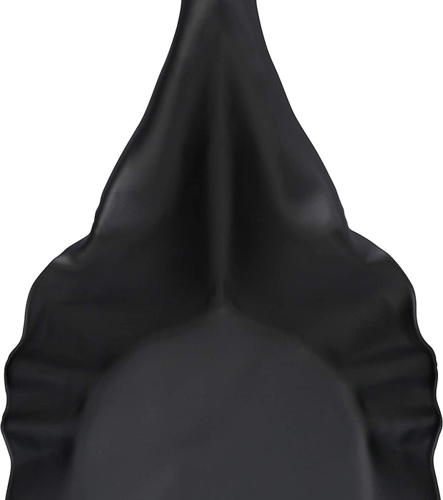 Ascheeimer mit Deckel und Schaufel, Stahl, Kohleeimer mit Henkel, 19 L, Ascheschaufel Kamin & Grill, 47,5 x 38 x 33 cm