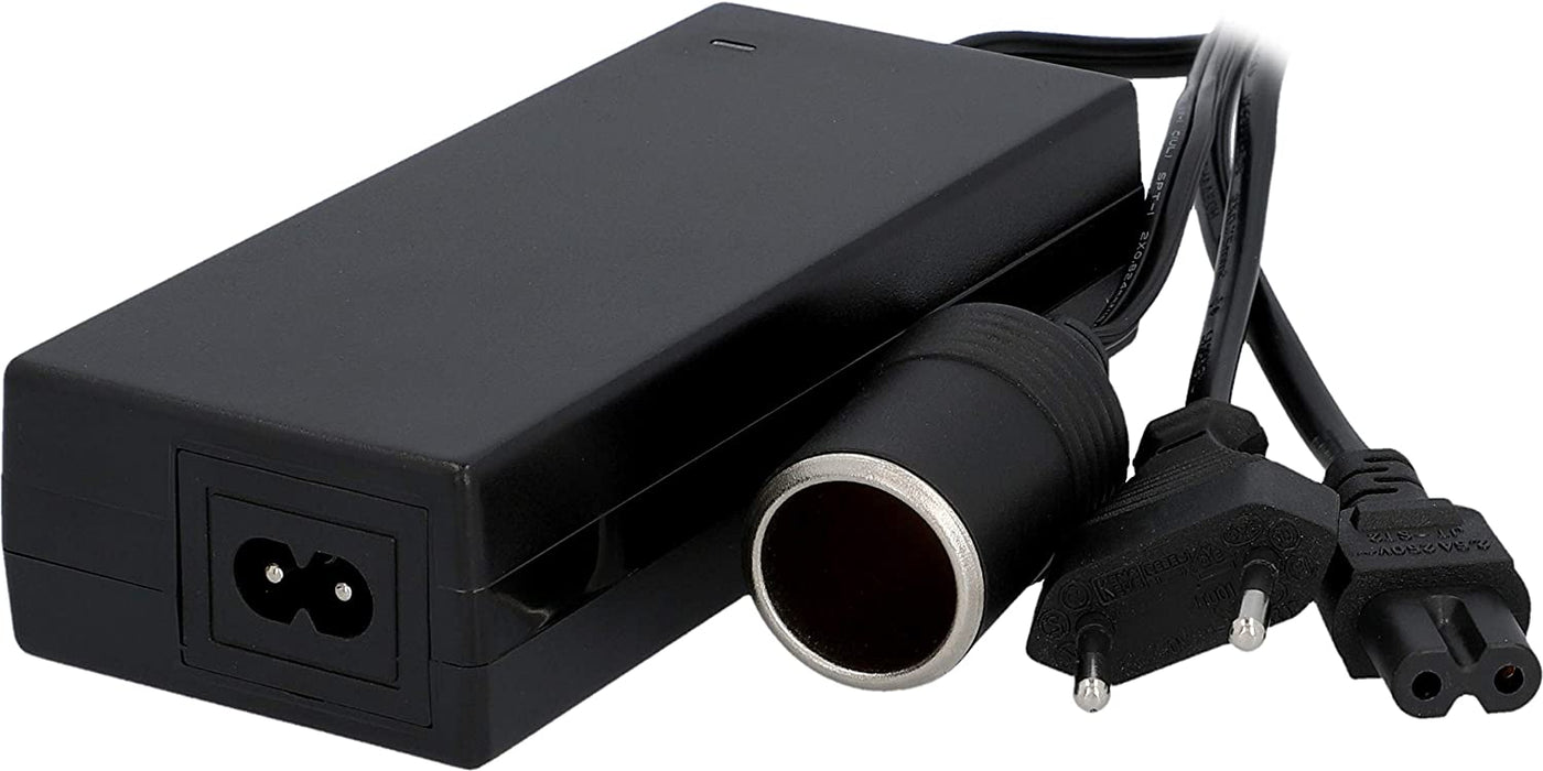 Automotive Spannungswandler KA6 KFZ-Netzadapter Stromwandler Ladegerät 230V AC auf 12V/6A DC (max.72W) mit Zigarettenanzünderbüchse