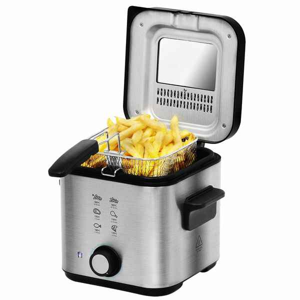 Fritteuse Cecotec CleanFry Infinity 1500 Edelstahl 1,5 L 900W (Refurbished C)