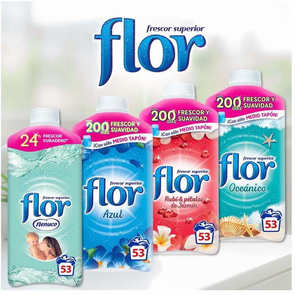 Weichspüler Konzentrat Flor Azul (10 pcs) (Refurbished A+)