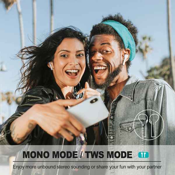 Drahtlose Kopfhörer Weiß (Refurbished A+)