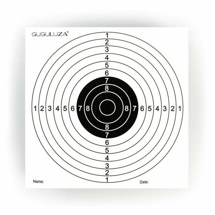 Zielscheibe Cibles (14 x 14 cm) (Restauriert B)