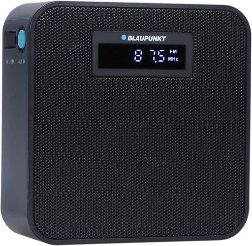 BLAUPUNKT Steckdosenradio, UKW/FM PLL Steckdosen Radio, Bluetooth, USB Ladestecker Powerbank, Aux In, Freisprecheinrichtung, Schwarz