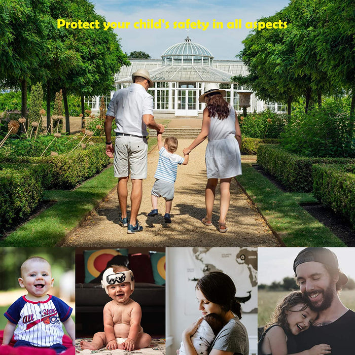 Baby Sicherheit Set Baby Kindersicherung Set mit Steckdosenschutz Eckenschutz verstellbare Schranksicherung und Türklammern Türklinkenschutz 