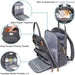 Baby Wickelrucksack Wickeltasche Rucksack mit tragbarer Wickelauflage, Schnullerhalter und Kinderwagengurten, Babytasche Multifunktional 