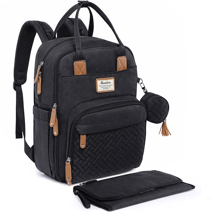 Baby Wickelrucksack Wickeltasche Rucksack mit tragbarer