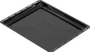 Backblech 45,5 x 37,5 x 3 cm, Emailliert Fettpfanne für Backofen & Herd, Passend für Bosch, Siemens, Neff, Constructa, Flavel, Kratzfest & Rostfrei