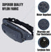 Bauchtasche Gürteltasche Hüfttasche Sport Wasserdicht Stylisch Nylon Klein Unisex Grün Hip Bum Waist Fanny Pack für Outdoor Reise Wandern 