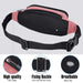 Bauchtasche Gürteltasche Hüfttasche Sport Wasserdicht Stylisch Nylon Klein Unisex Grün Hip Bum Waist Fanny Pack für Outdoor Reise Wandern 