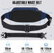 Bauchtasche Gürteltasche Hüfttasche Sport Wasserdicht Stylisch Nylon Klein Unisex Grün Hip Bum Waist Fanny Pack für Outdoor Reise Wandern 