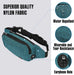 Bauchtasche Gürteltasche Hüfttasche Sport Wasserdicht Stylisch Nylon Klein Unisex Grün Hip Bum Waist Fanny Pack für Outdoor Reise Wandern 