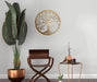 Baum des Lebens Wanddeko Gold Baum Wanddekoration DekoTree of Life Wooden Wall Decoration Family Wall Art Geometrische Ornamente Minimalistische