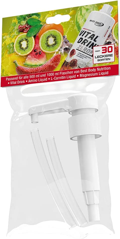 Best Body Nutrition Dosierpumpe für 1000 ml Flaschen, 1 Stück