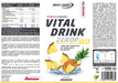 Best Body Nutrition Vital Drink ZEROP® - Ananas, Original Getränkekonzentrat - Sirup - zuckerfrei, 1:80 ergibt 80 Liter Fertiggetränk, 1000 ml