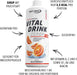 Best Body Nutrition Vital Drink ZEROP® - Blutorange, Original Getränkekonzentrat - Sirup - zuckerfrei, 1:80 ergibt 80 Liter Fertiggetränk, 1000 ml