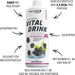 Best Body Nutrition Vital Drink ZEROP® - Brombeere, Original Getränkekonzentrat - Sirup - zuckerfrei, 1:80 ergibt 80 Liter Fertiggetränk, 1000 ml
