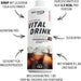 Best Body Nutrition Vital Drink ZEROP® - Cola, Original Getränkekonzentrat - Sirup - zuckerfrei, 1:80 ergibt 80 Liter Fertiggetränk, 1000 ml
