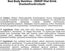 Best Body Nutrition Vital Drink ZEROP® - Drachenfrucht-Litschi, Original Getränkekonzentrat - Sirup - zuckerfrei, 1:80 ergibt 80 Liter Fertiggetränk