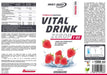 Best Body Nutrition Vital Drink ZEROP® - Erdbeere, Original Getränkekonzentrat - Sirup - zuckerfrei, 1:80 ergibt 80 Liter Fertiggetränk, 1000 ml