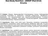Best Body Nutrition Vital Drink ZEROP® - Kirsche, Original Getränkekonzentrat - Sirup - zuckerfrei, 1:80 ergibt 80 Liter Fertiggetränk, 1000 ml