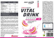 Best Body Nutrition Vital Drink ZEROP® - Pink Grapefruit, Original Getränkekonzentrat - Sirup - zuckerfrei, 1:80 ergibt 80 Liter Fertiggetränk