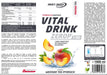 Best Body Nutrition Vital Drink ZEROP® - Weißer Tee-Pfirsich, Original Getränkekonzentrat - Sirup - zuckerfrei, 1:80 ergibt 80 Liter Fertiggetränk, 1000 ml