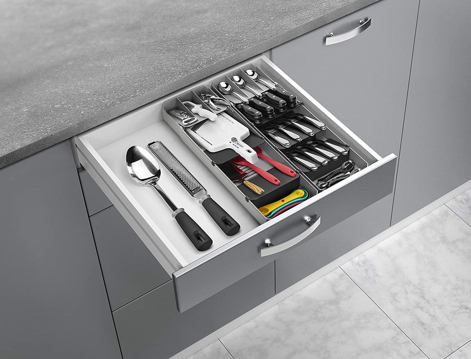 Bestecksammler, grau schwarz, 40-49 cm