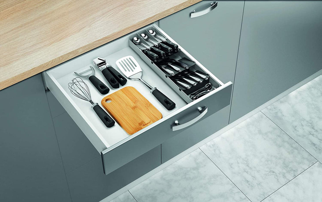 Bestecksammler, grau schwarz, 40-49 cm